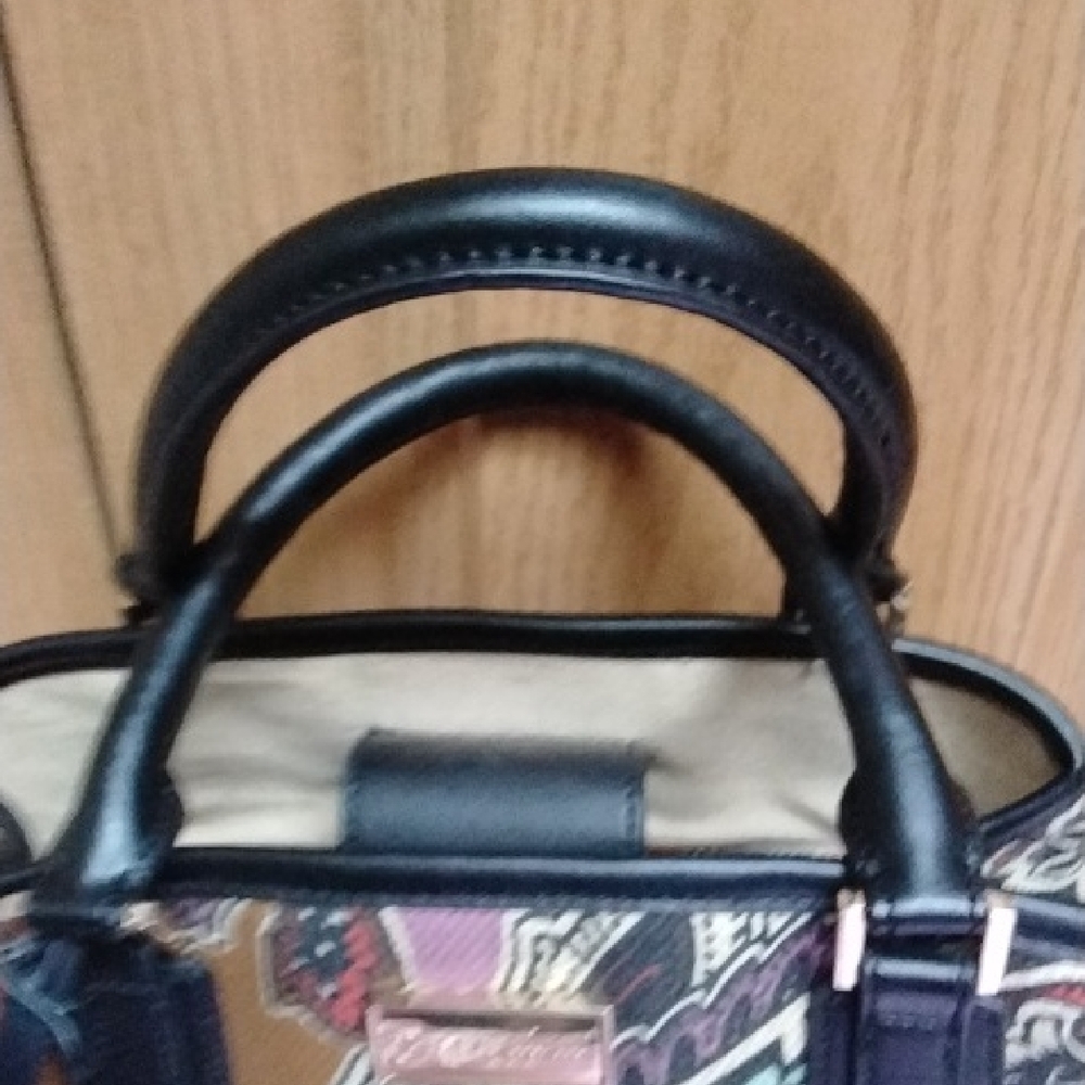 Spartina Paisley Print Handbag/Satchel and Wristlet Set - Picture 7 of 13